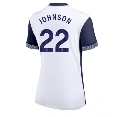 Fotbalové Dres Tottenham Hotspur Brennan Johnson #22 Dámské Domácí 2024-25 Krátký Rukáv Fotbalové Dres Tottenham Hotspur Brennan Johnson #22 Dámské Domácí 2024-25 Krátký Rukáv